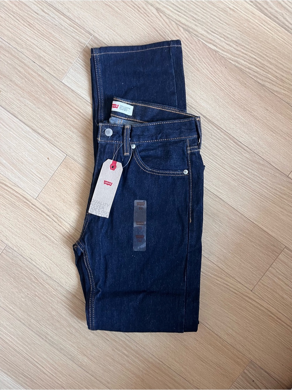 Levi's Men's Indigo Straight Jeans
